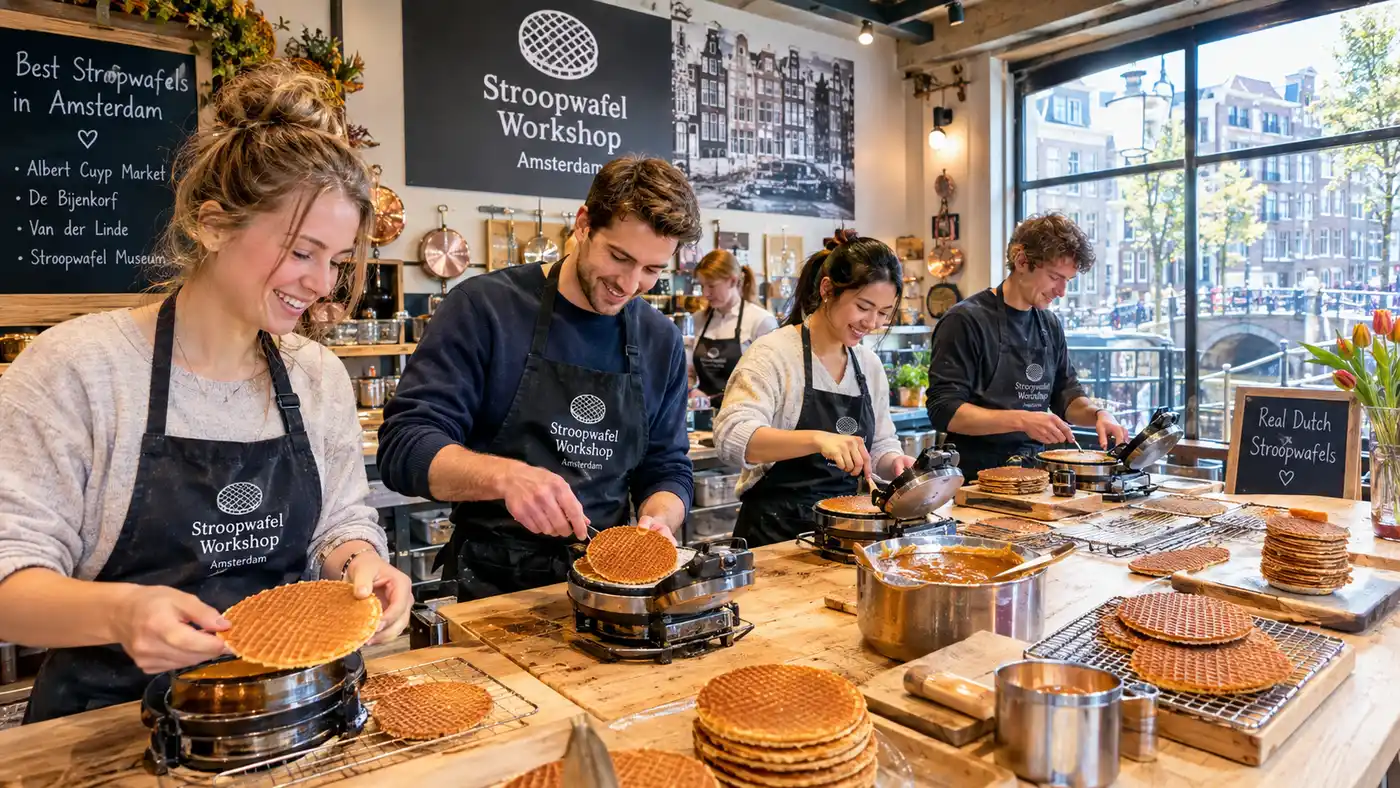 Best Stroopwafels in Amsterdam: Top Shops & Markets