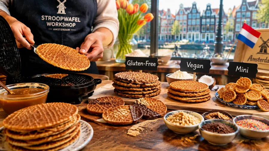 Exploring Stroopwafel Variations: Gluten-Free, Vegan & Mini